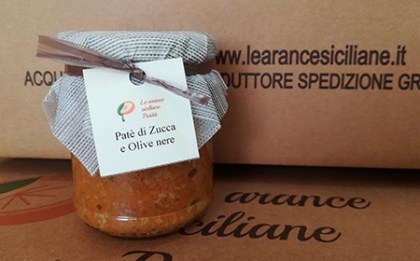 patè zucca e olive nere